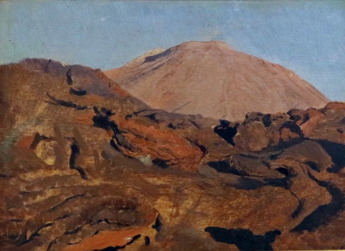 Giuseppe De Nittis - 127, sulle falde del vesuvio, Villa Reale, Milano